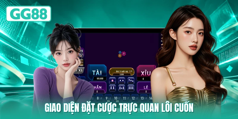 Giao diện đặt cược trực quan lôi cuốn