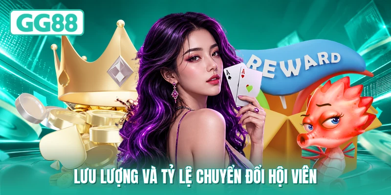 Lưu lượng và tỷ lệ chuyển đổi hội viên